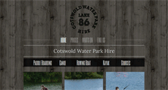 Desktop Screenshot of cotswoldwaterparkhire.com